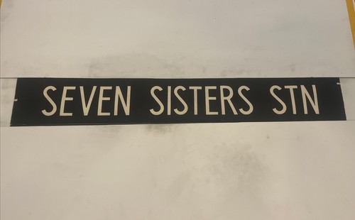 Seven sisters station - sisters, stn