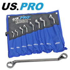 8pc OFFSET RING SPANNER SET by