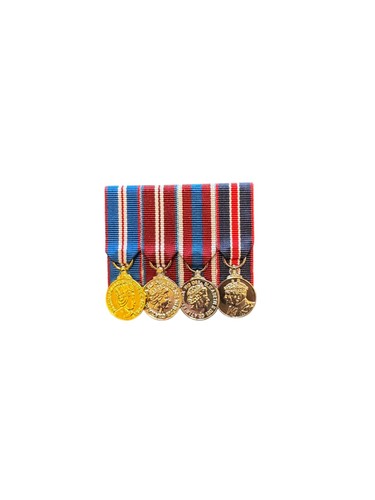 Court mounted miniature medal - court,