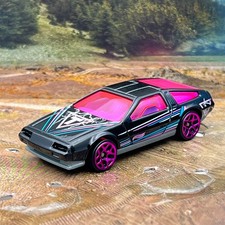 Hot Wheels DMC DeLorean Black