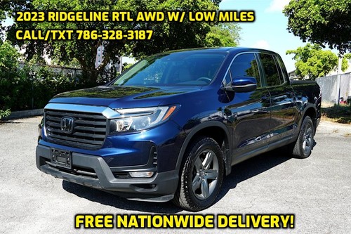 2023 honda ridgeline rtl awd - honda,