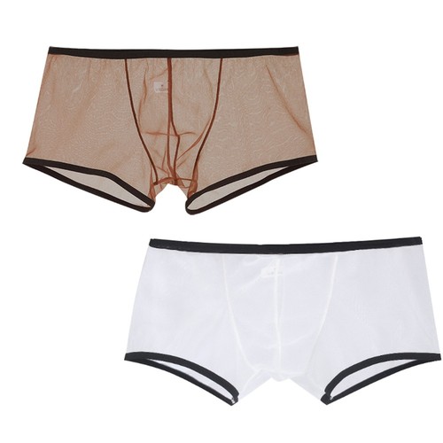 Men sheer boxer briefs - men's,