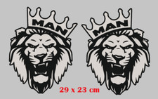 MAN truck decals x 2. truck