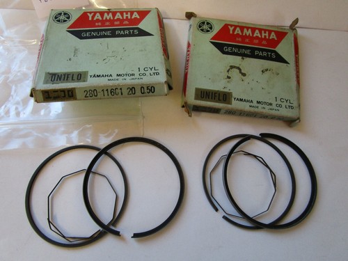 Yamaha yds7 piston rings - o/s,
