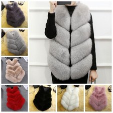 Women Mid-length Gilet Vest