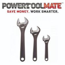 Bahco ADJ390 3 Piece Adjustable Wrench Spanner Set 6″ 8070, 8″ 8071 & 10″ 8072