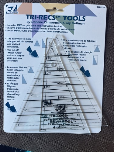 Quilting triangles template - ez,