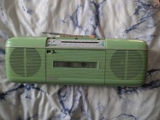 Retro SHARP QT-50 Radio Cassette Player Stranger Things Prop mint