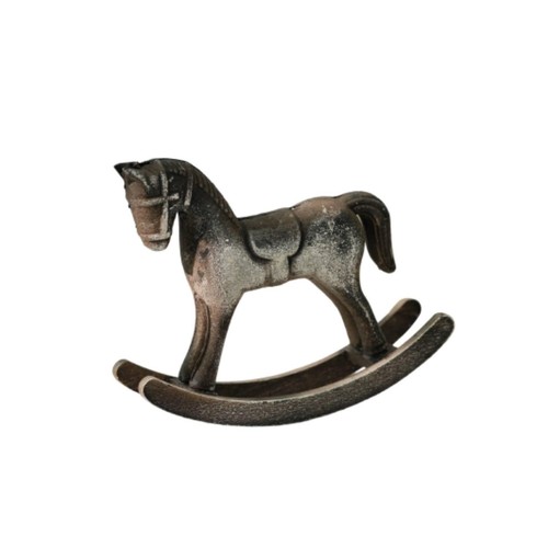 Rustic wooden rocking - wooden,