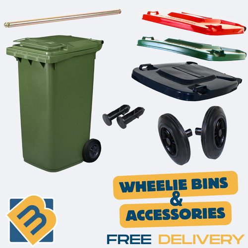 Wheelie bins bin accessories - bins,