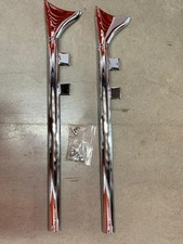 Chrome 1-7/8” Fishtail 33"