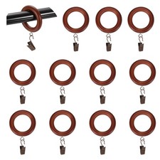 12Pcs 1.38" ID 0.39" t Wooden