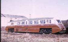 T5-71 Original Railway Slide AEC Railcar No4 @ Swindon 1964