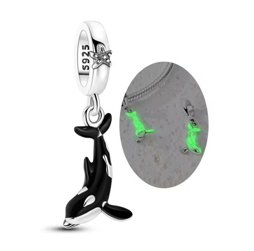 S925 sterling silver orca - sterling,