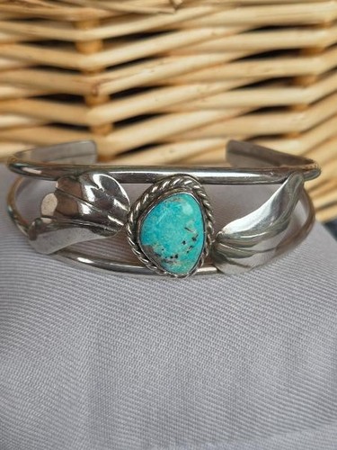 Genuine turquoise bracelet - genuine,