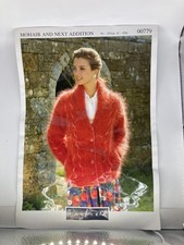Hayfield Mohair and Next Additions Knitting Pattern No: 00779 - 32" to 42"