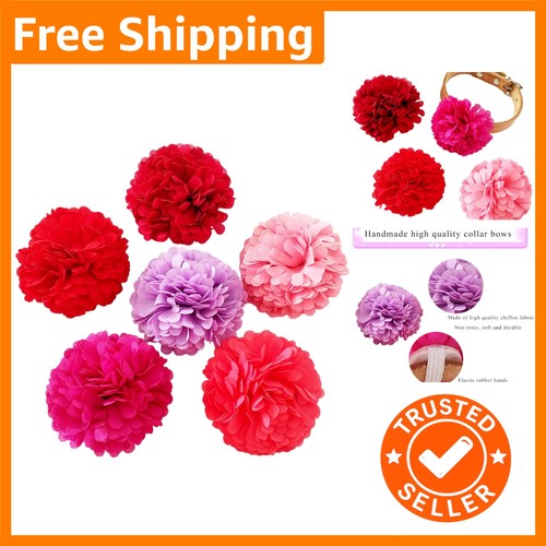 Sliding flower collar charms - flower,