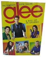 Glee:The Complete Fifth Season DVD(2014)Chris Colfer Cert 15 6 Discs 20 Episodes