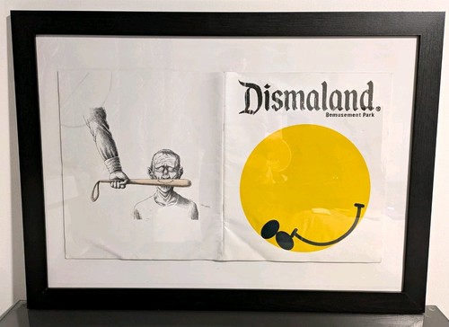 Framed banksy dismaland - banksy,