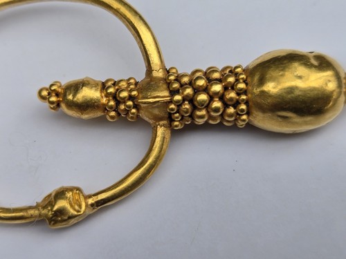 High karat gold earring 22k - gold,