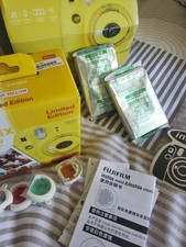 Yellow Instax Instant Camera