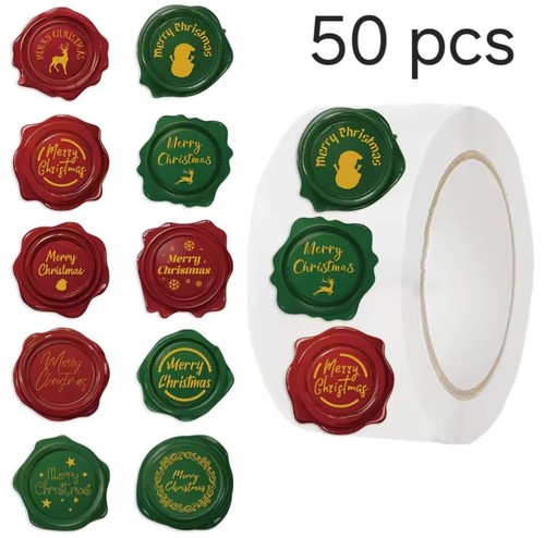 50x merry christmas - merry, wax