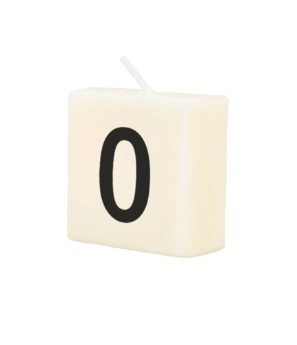 Letter candle - candle, 0
