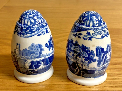Vintage spode blue italian - vintage,