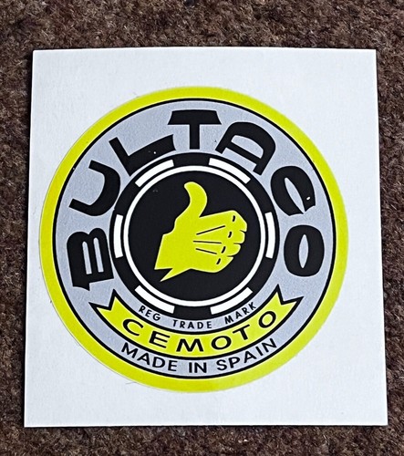 Bultaco sticker fuel - tank, 250