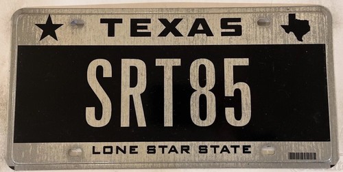 Vanity srt 1985 - srt, plate