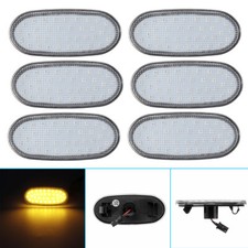 6x Side Marker Lights Amber