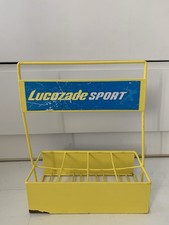 lucozade sport metal bottle holder Football Holds X8 Bottles Retro Vintage Style