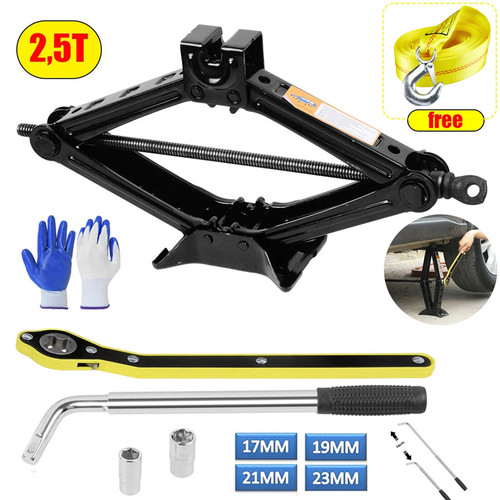 Ton car scissor jack - jack, kit