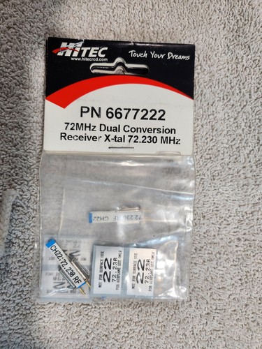 Hitec 72mhz receiver crystal