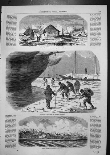 Antique old print russian - print,