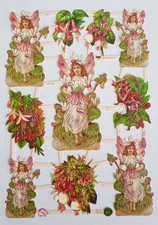 Fuchsia Belle Floral Paper