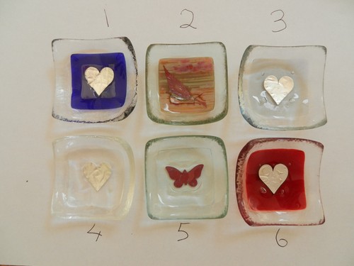 Downs earring dishes - 2,