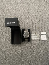 Sekonda 3479 Men’s 50meter Water Resistant Stainless Steel Silver Watch With Box