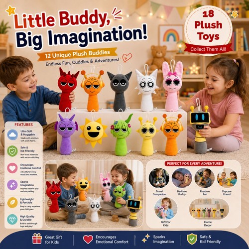 Sprunki plush toy - toy, oren