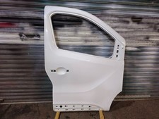 VAUXHALL VIVARO 2014-19 OFFSIDE DRIVER SIDE FRONT BARE DOOR COLOR L474 WHITE