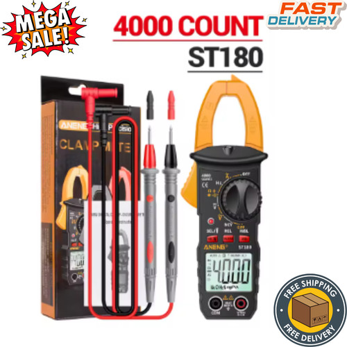 Aneng st180 current - ac, clamp