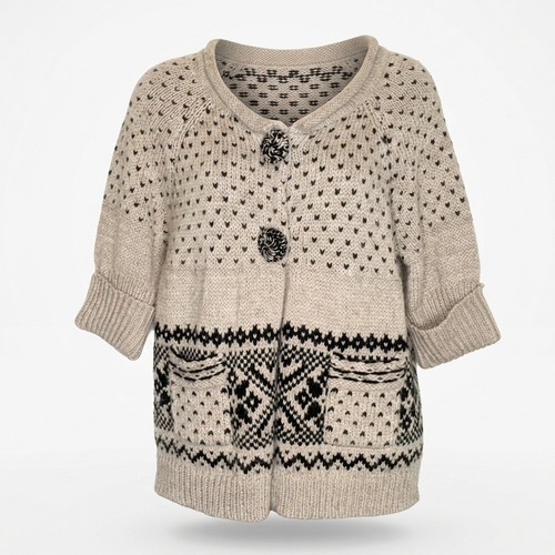 American rag knit - american, cardigan