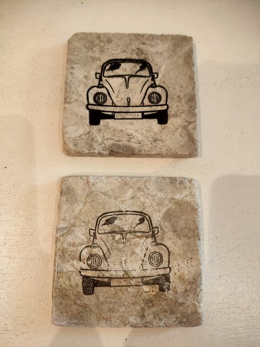 Handmade stone tile - handmade, coasters