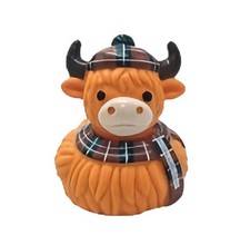 Scottish Highland Cow - Plaid