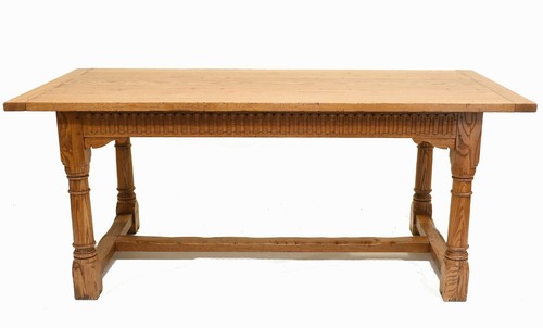Oak refectory table farmhouse - refectory,