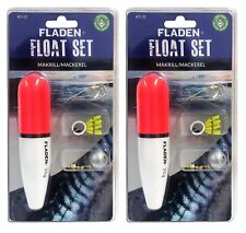 2 X Mackerel Float Kits Sea Fishing Complete Float Kit Fladen 21-127 (2 KITS )