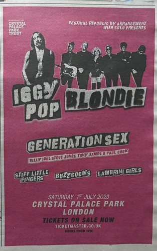Blondie live iggy pop - live,