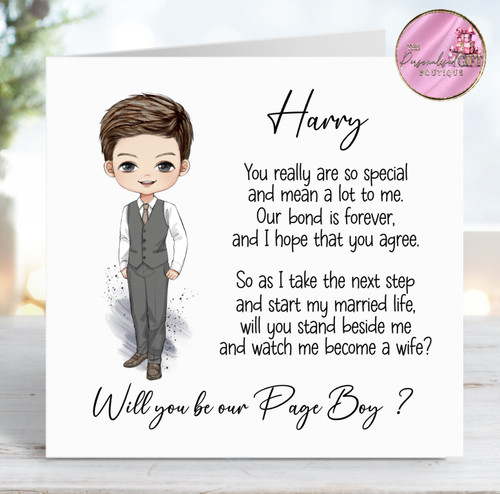 Personalised wedding will - personalised,
