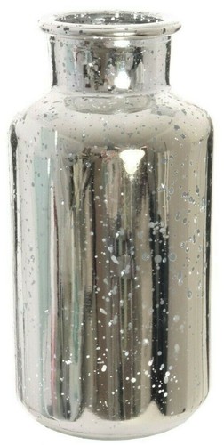 20cm silver glass - glass, decorative