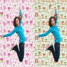 DEBONA MY ROOM OWLS BIRDS TREE